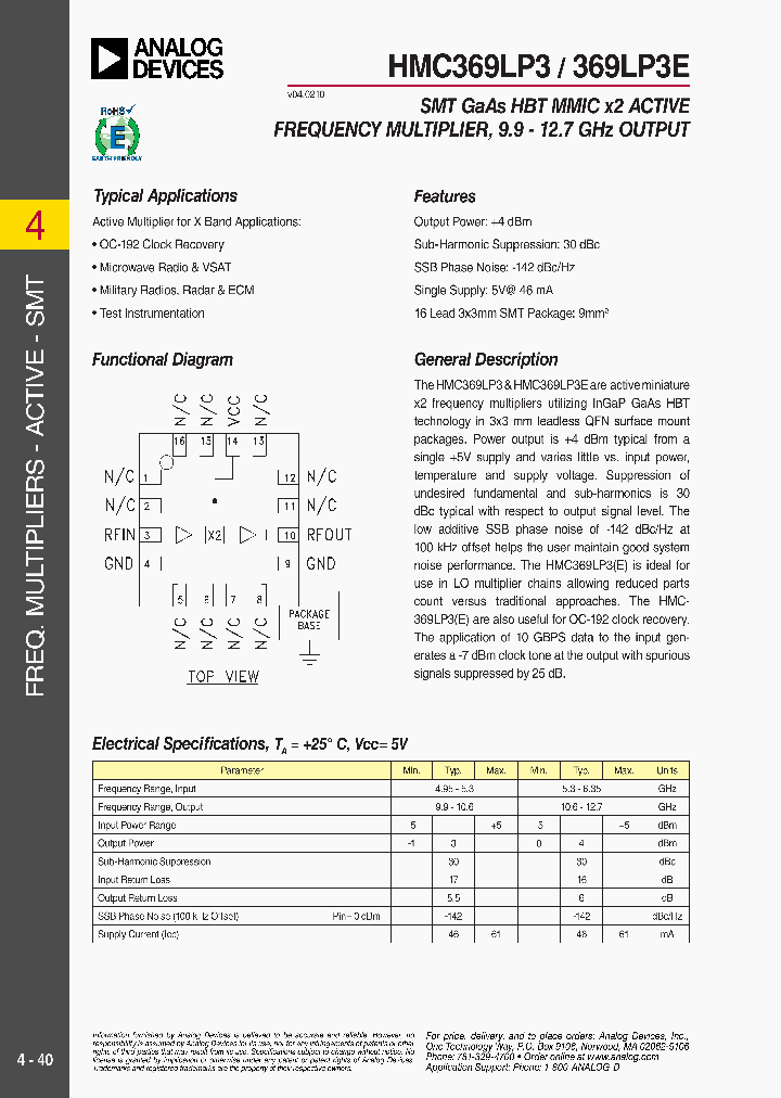 HMC369LP3E_8929096.PDF Datasheet
