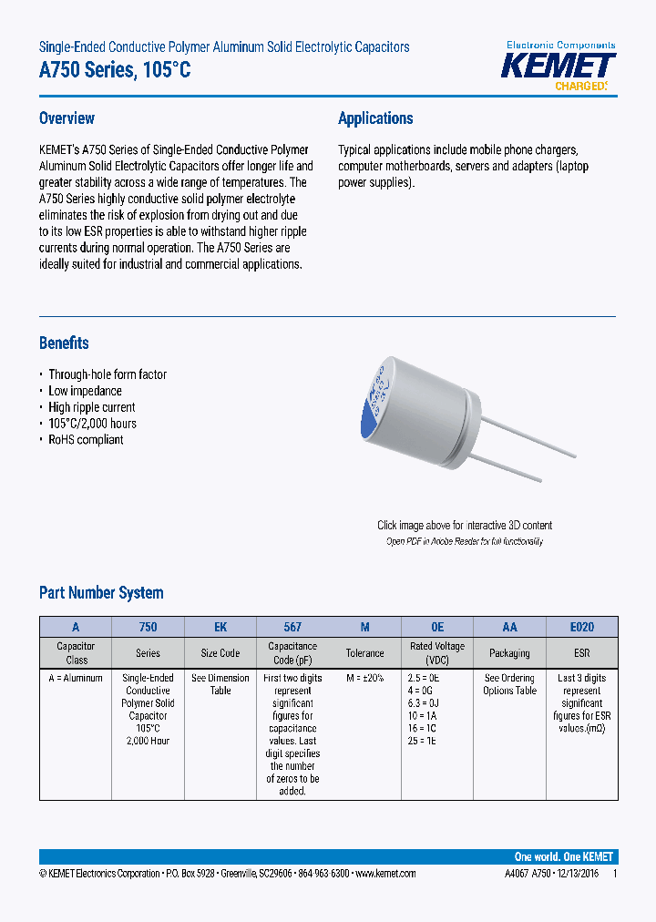 A750KK108M0ECAE012_8929402.PDF Datasheet