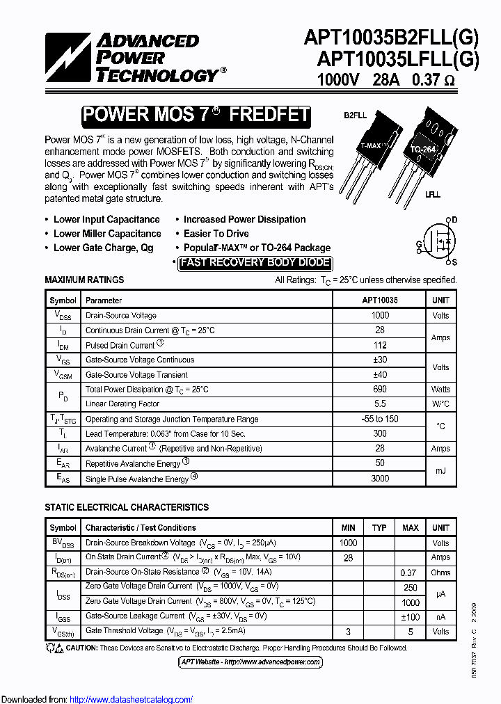 APT10035B2FLLG_8932050.PDF Datasheet