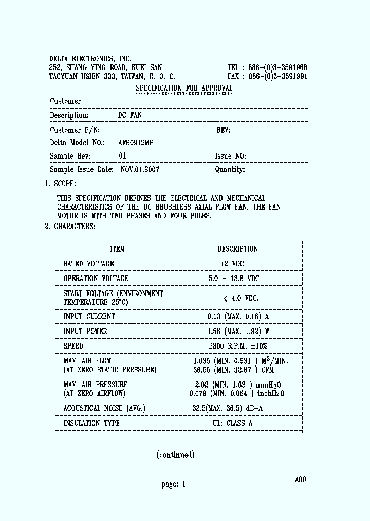 AFB0912MB_8934759.PDF Datasheet