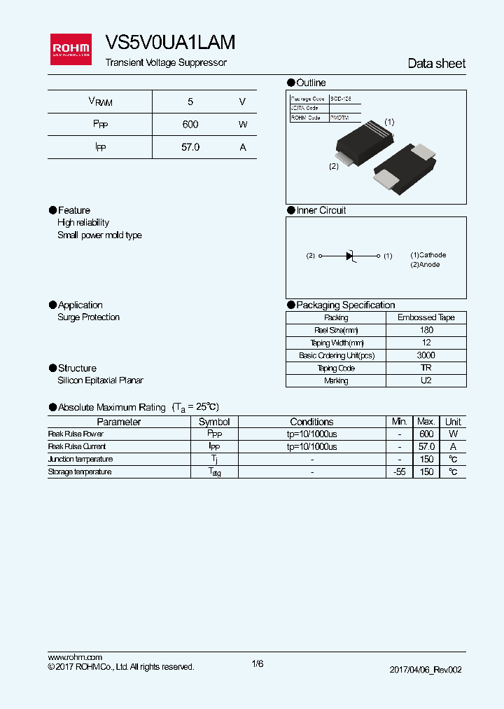 VS30VUA1LAM_8944002.PDF Datasheet
