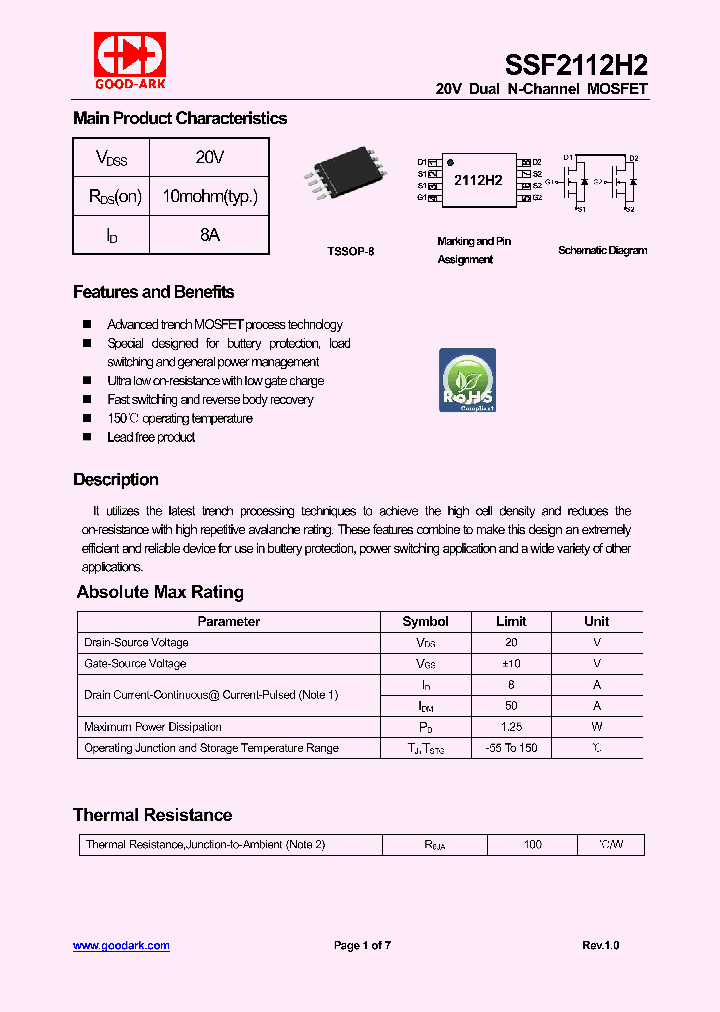 SSF2112H2_8945728.PDF Datasheet