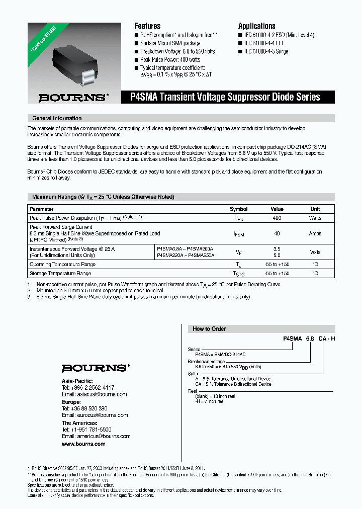 P4SMA530A_8947626.PDF Datasheet