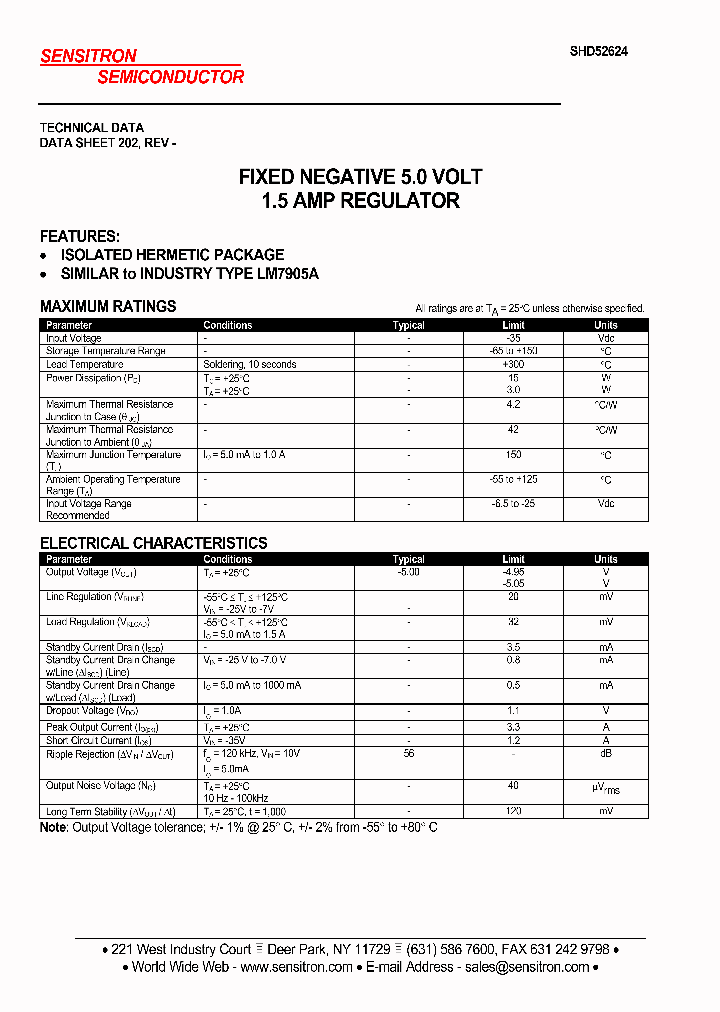 SHD52624_8950268.PDF Datasheet