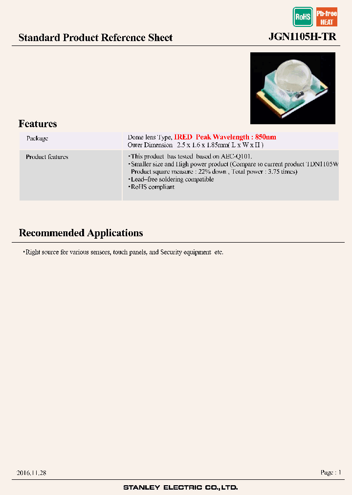 JGN1105H-TR_8952225.PDF Datasheet