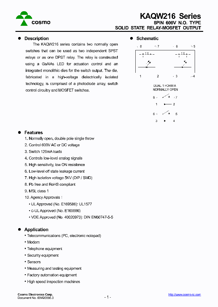 KAQW216STR_8960998.PDF Datasheet