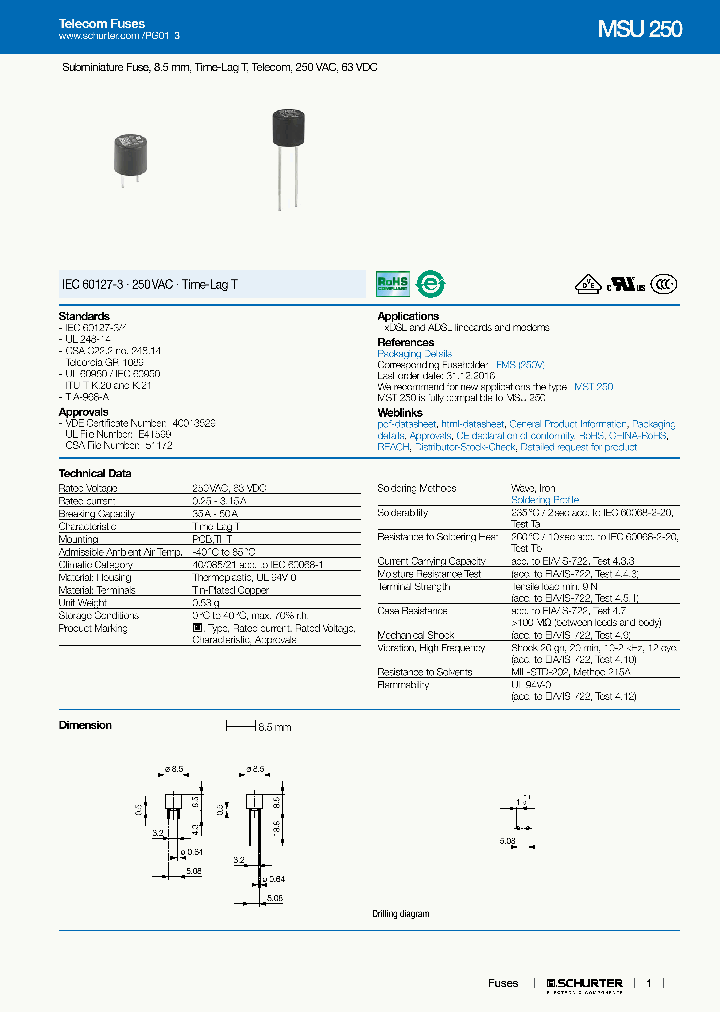 MSU250_8962922.PDF Datasheet