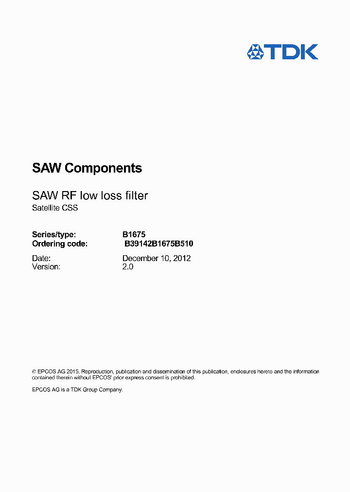 B39142B1675B510_8964903.PDF Datasheet