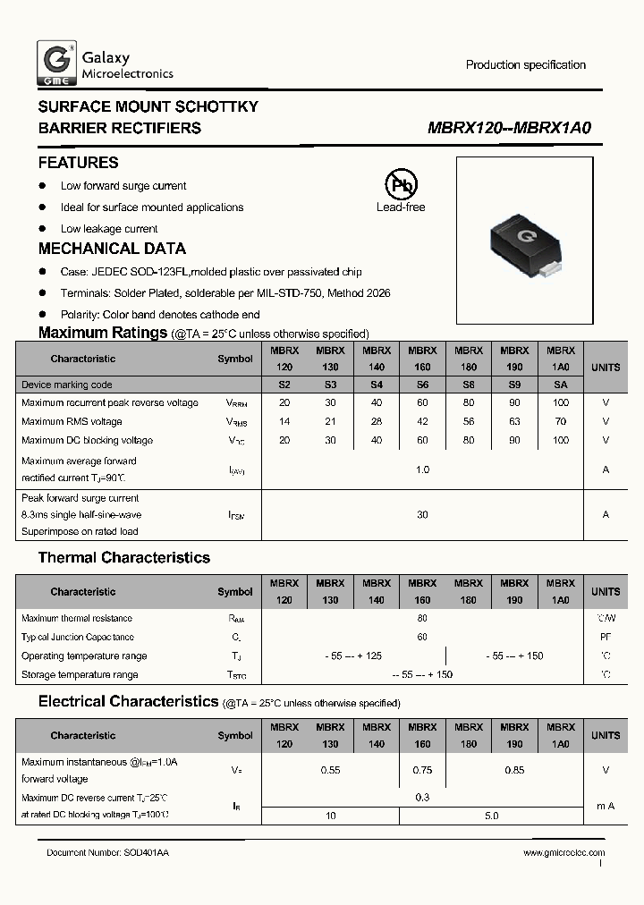 MBRX1A0_8966441.PDF Datasheet