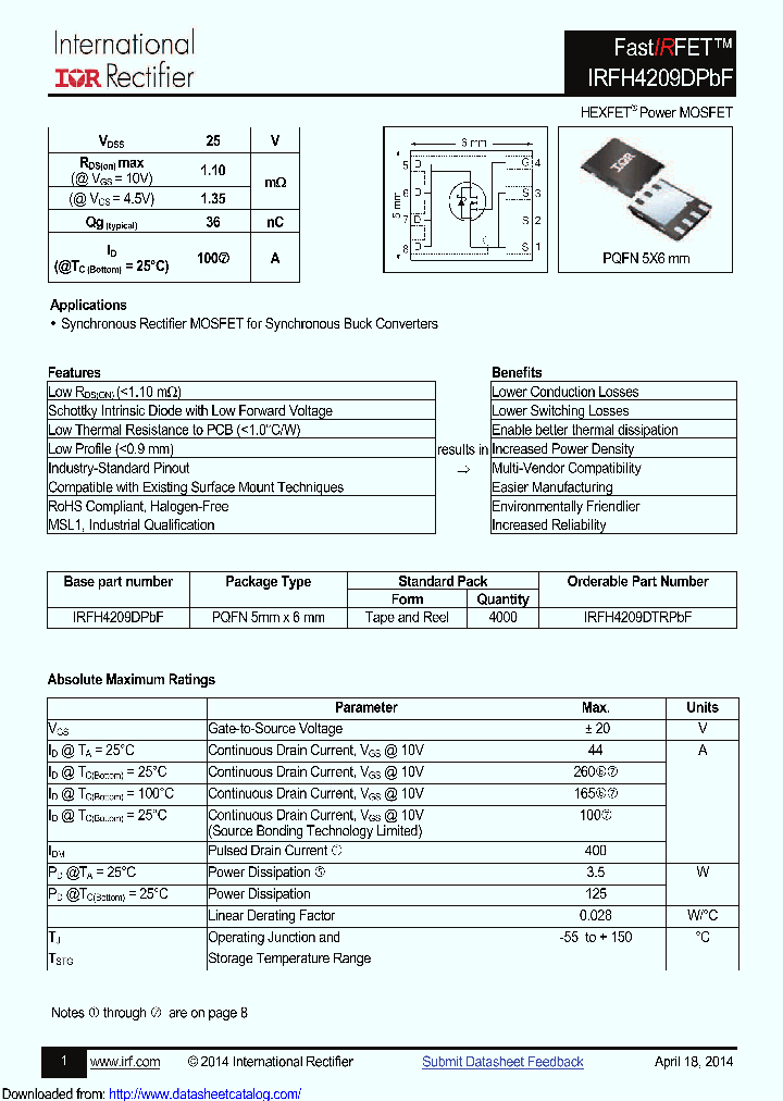 IRFH4209D_8968233.PDF Datasheet