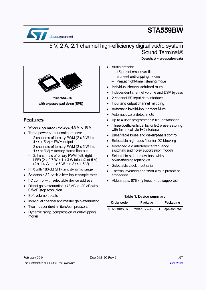 STA559BW_8969267.PDF Datasheet