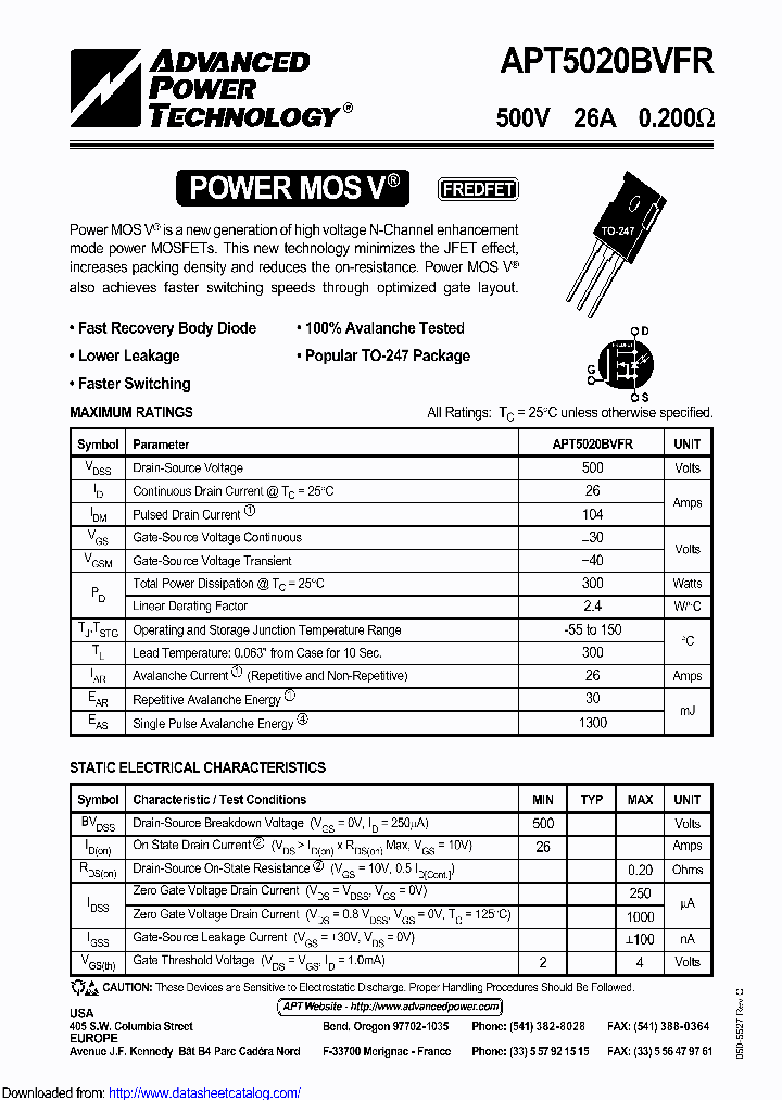 APT5020BVFRG_8969790.PDF Datasheet