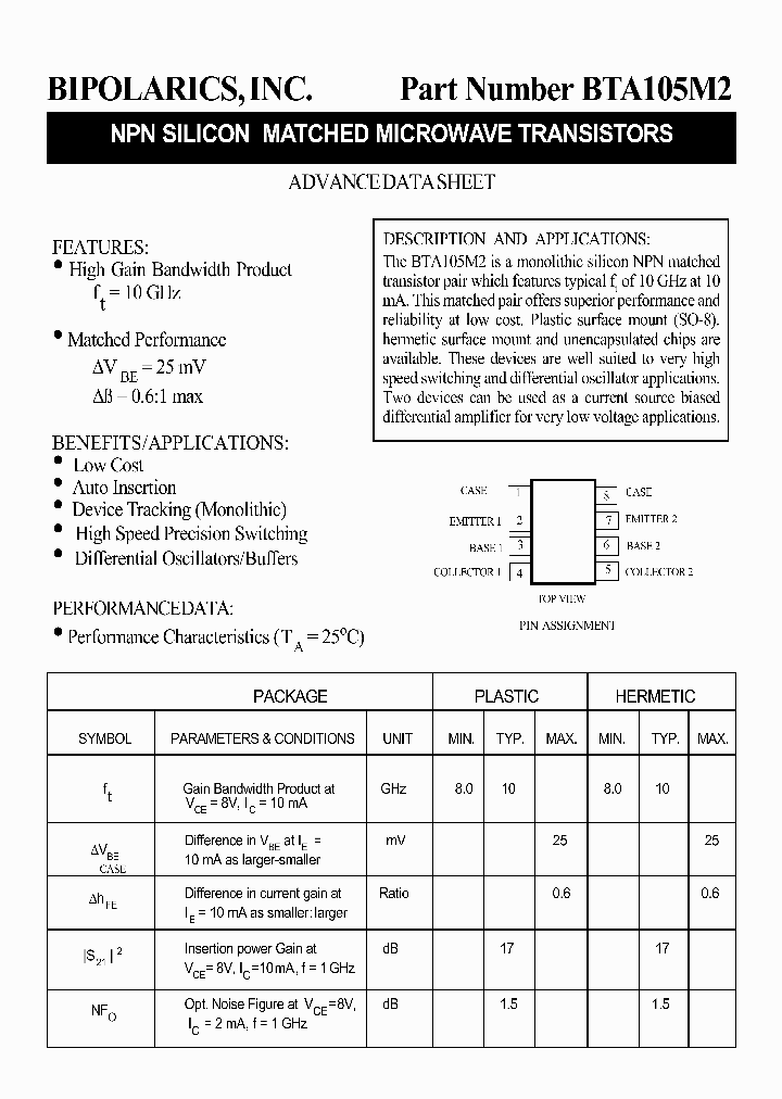 BTA105M2-A00_8971805.PDF Datasheet