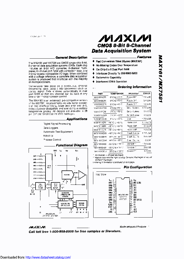 MAX161CMJI883B_8972083.PDF Datasheet