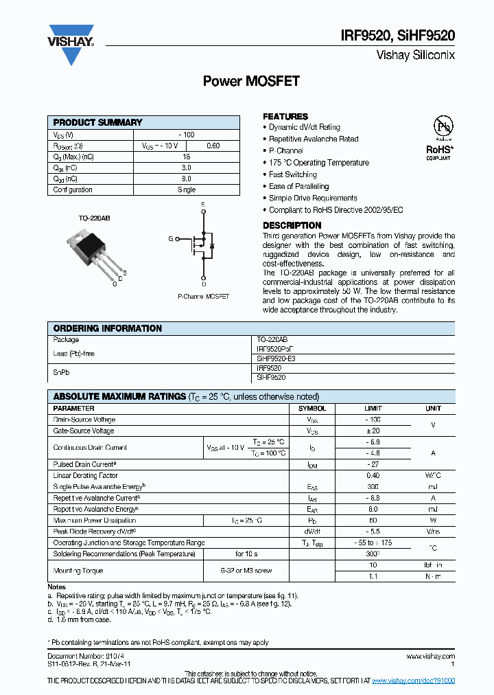 IRF9520_8975481.PDF Datasheet