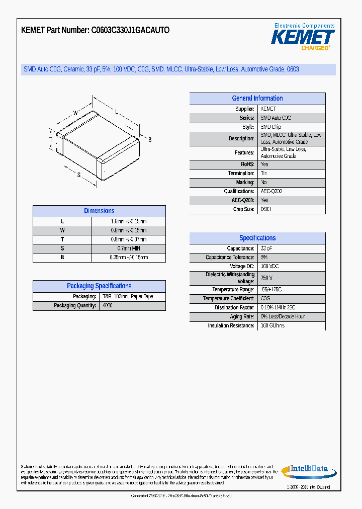 C0603C330J1GACAUTO_8977001.PDF Datasheet