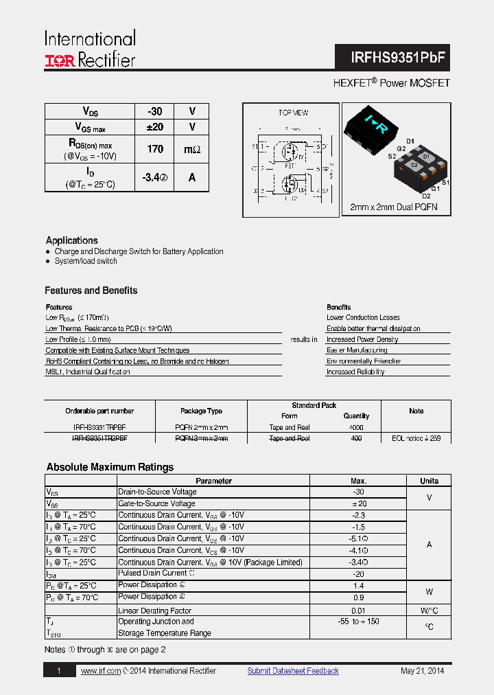 IRFHS9351PBF-15_8977544.PDF Datasheet