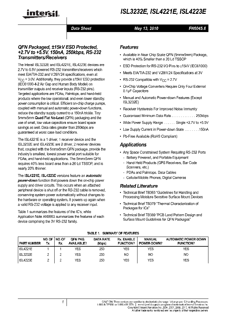 ISL3232EIRZ_8978355.PDF Datasheet