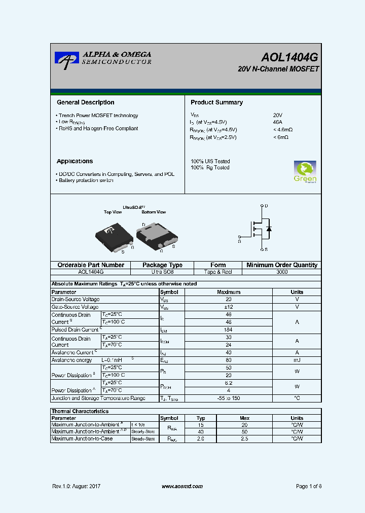 AOL1404G_8978464.PDF Datasheet