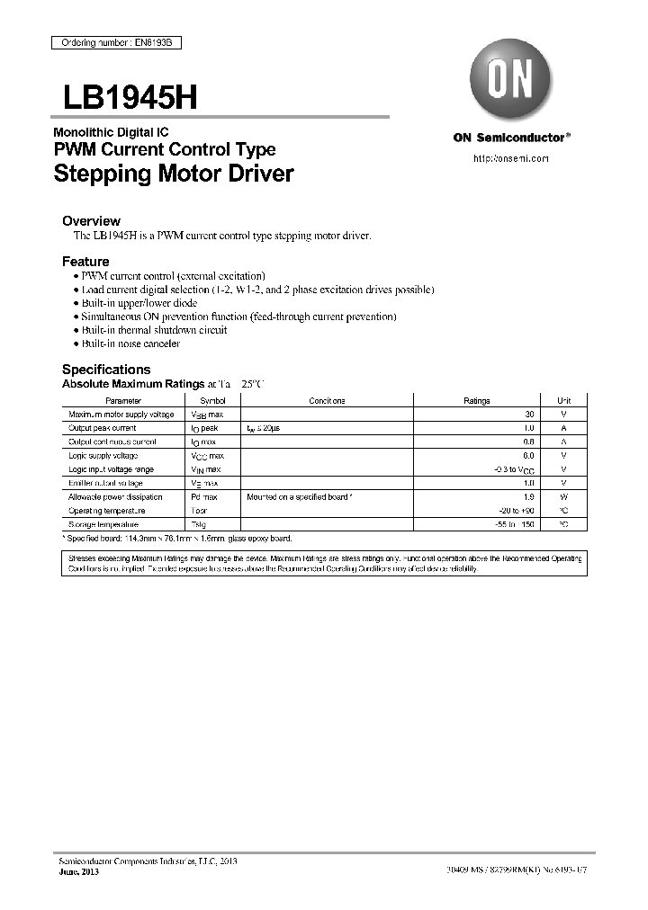 LB1945H_8980281.PDF Datasheet