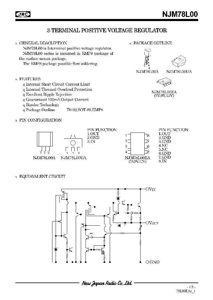 NJM78L02UA_8980294.PDF Datasheet