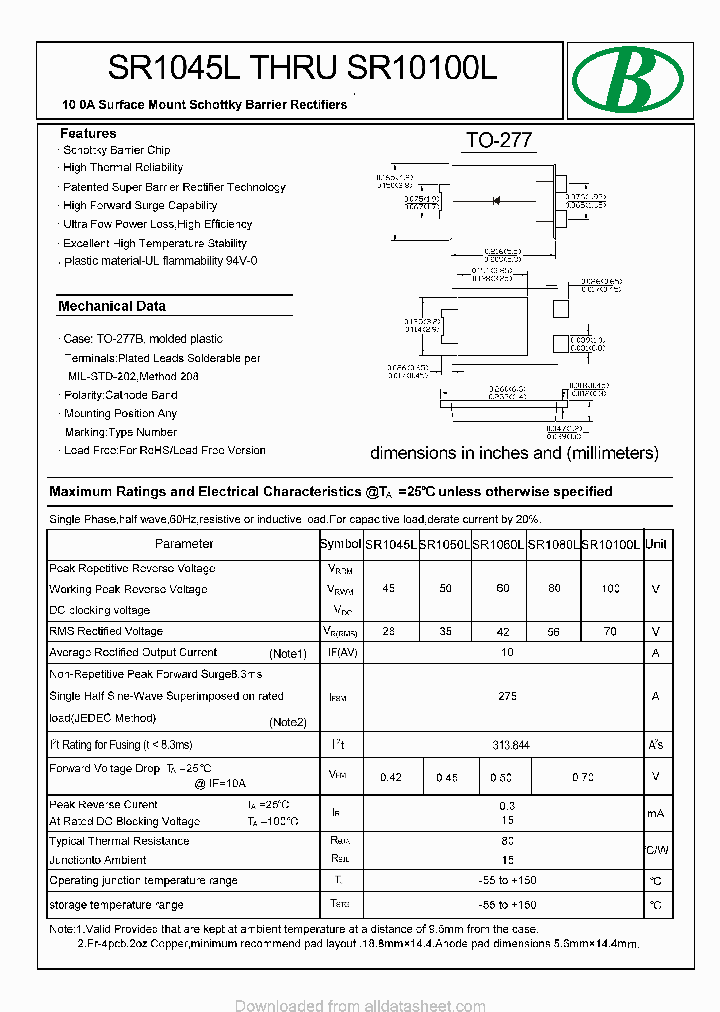 SR10100L-10A-TO-277_8981278.PDF Datasheet