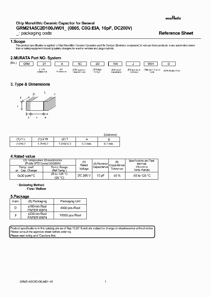 GRM21A5C2D100JW01_8981857.PDF Datasheet