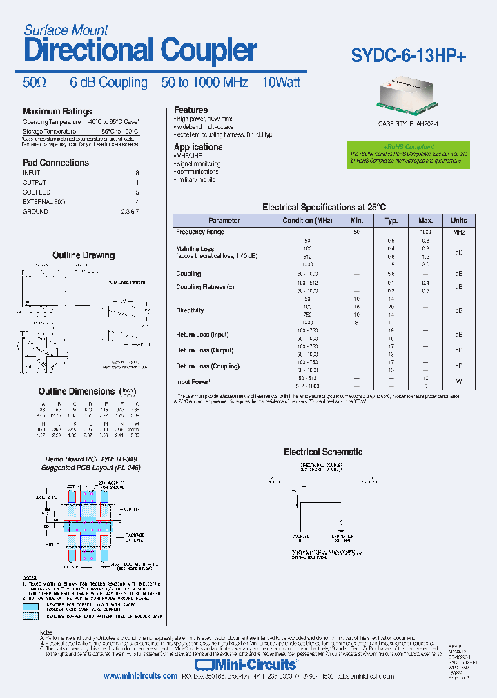 SYDC-6-13HP_8982906.PDF Datasheet