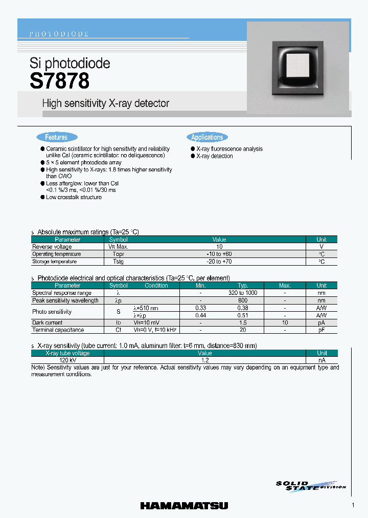 S7878_8983920.PDF Datasheet