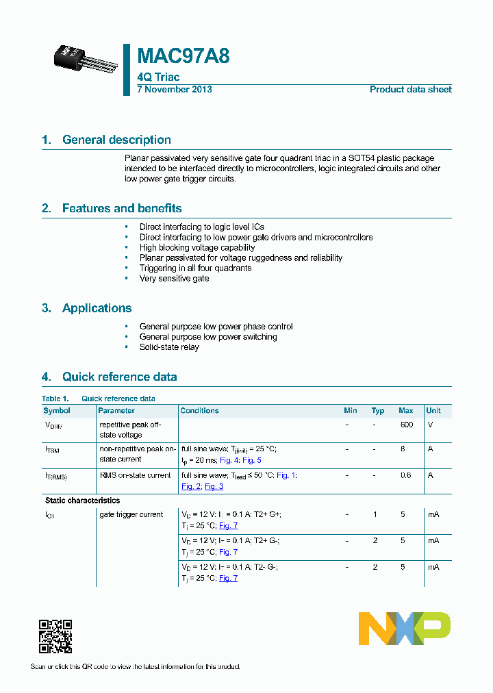 MAC97A8_8989667.PDF Datasheet