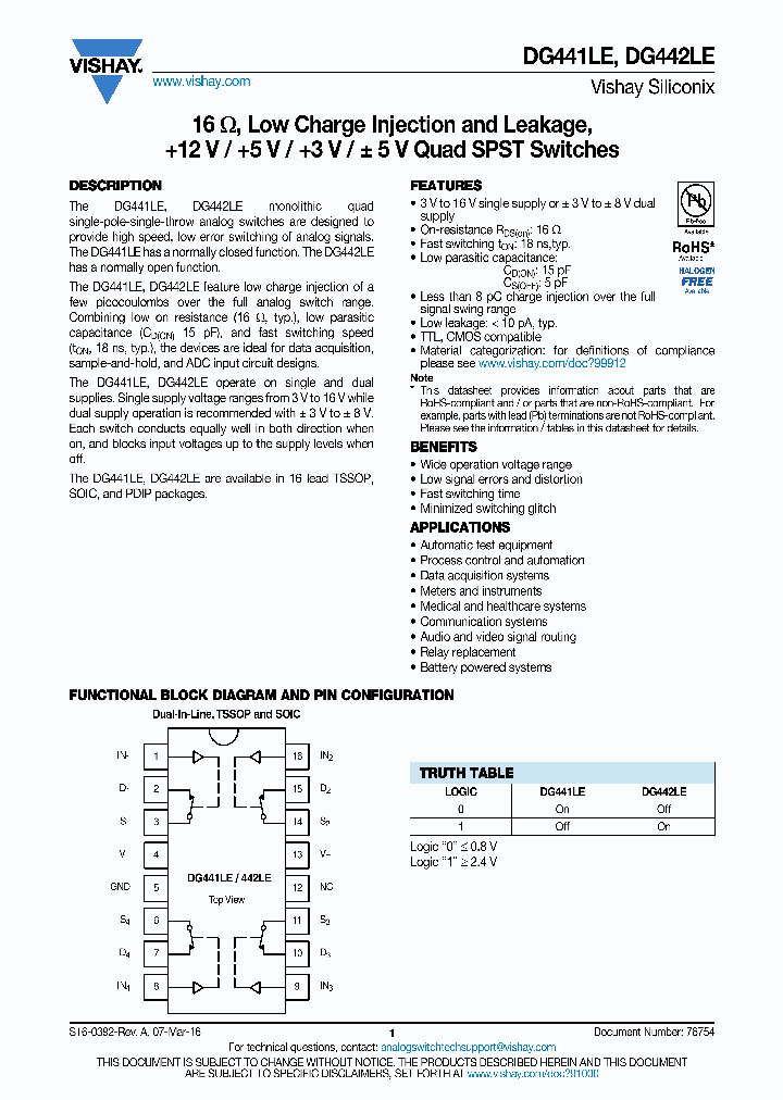 DG441LEDQ-GE3_8990227.PDF Datasheet