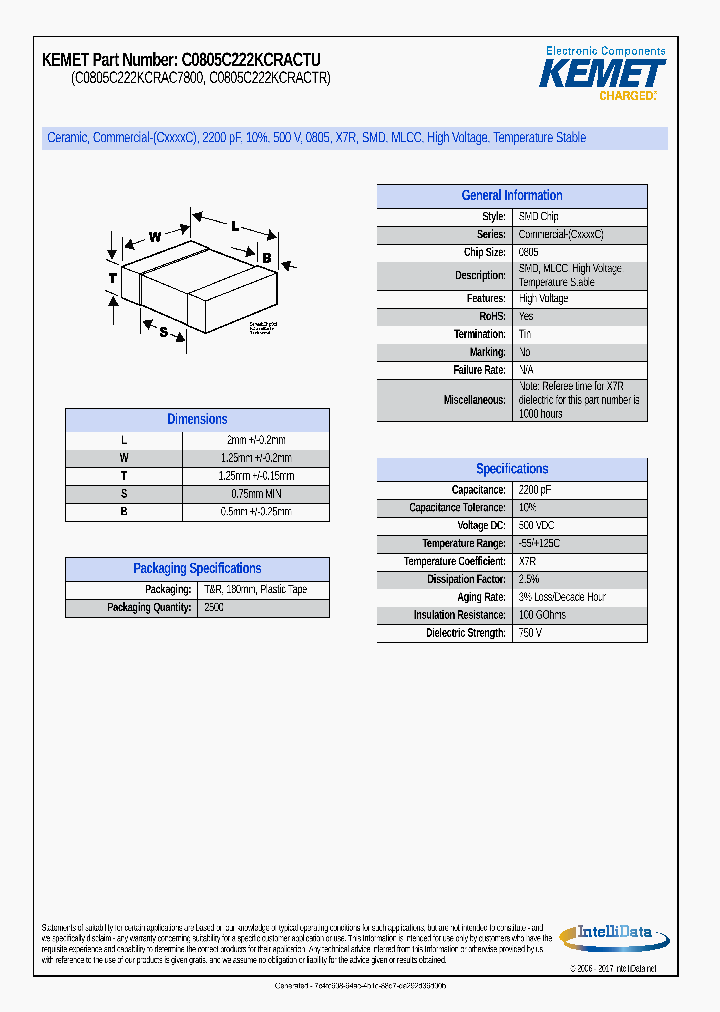 C0805C222KCRACTU_8990382.PDF Datasheet