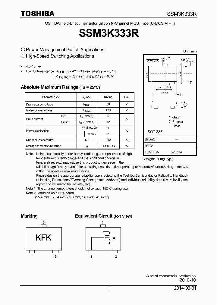 SSM3K333R-14_8991247.PDF Datasheet