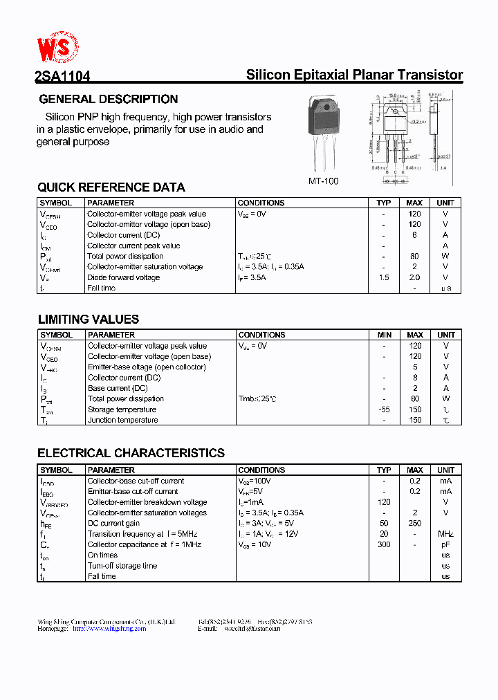 2SA1104_8991269.PDF Datasheet