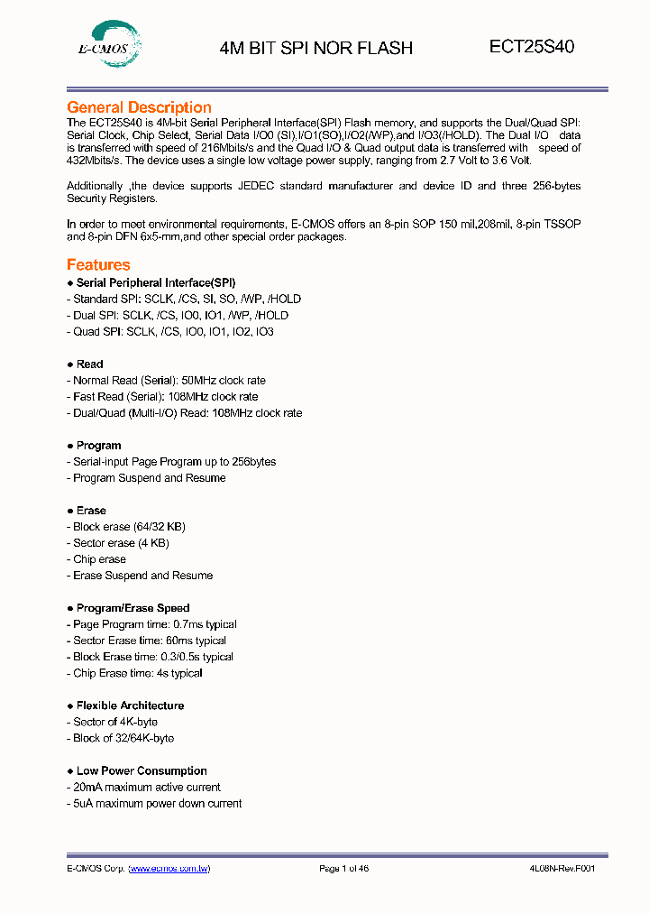 ECT25S40_8992197.PDF Datasheet