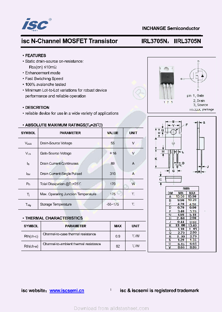 IIRL3705N_8991937.PDF Datasheet