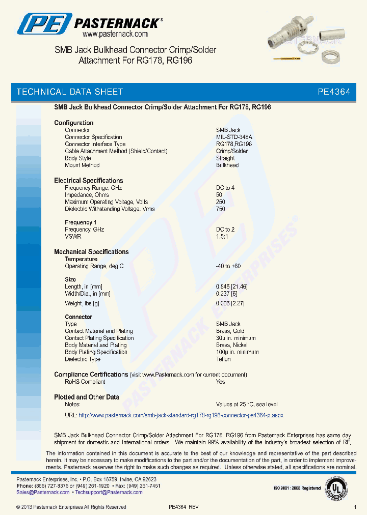 PE4364_8993038.PDF Datasheet