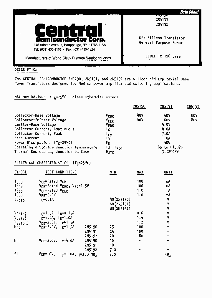 2N5191_8994038.PDF Datasheet