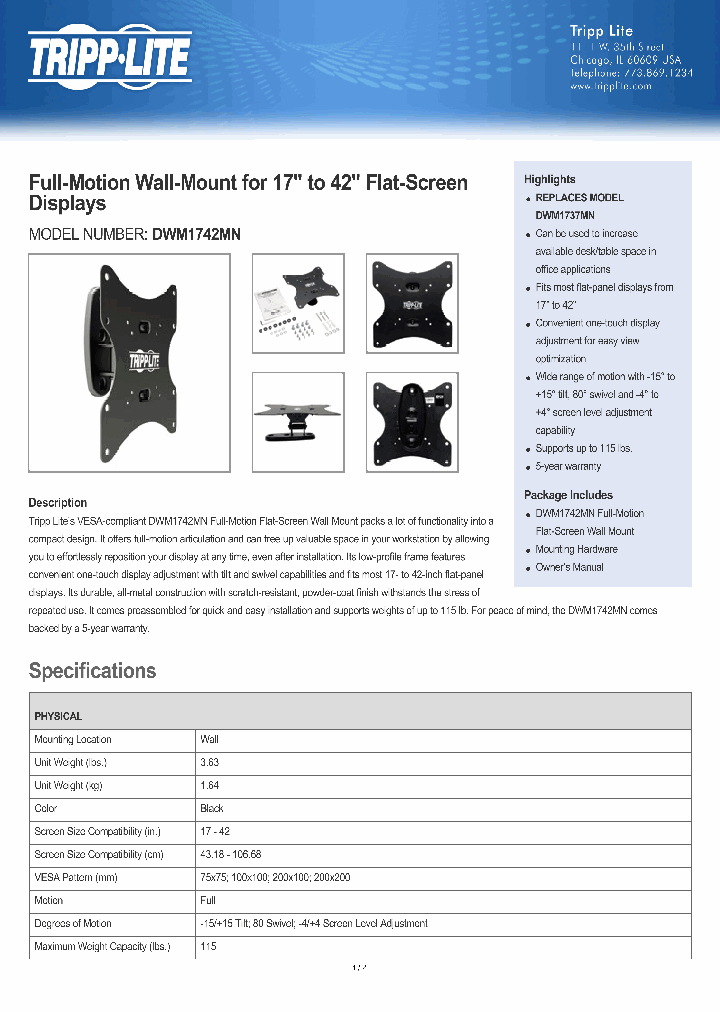 DWM1742MN_8996431.PDF Datasheet