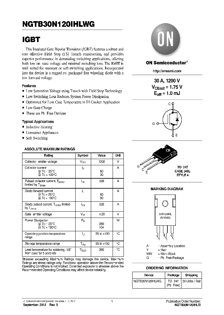 NGTB30N120IHL_8997950.PDF Datasheet