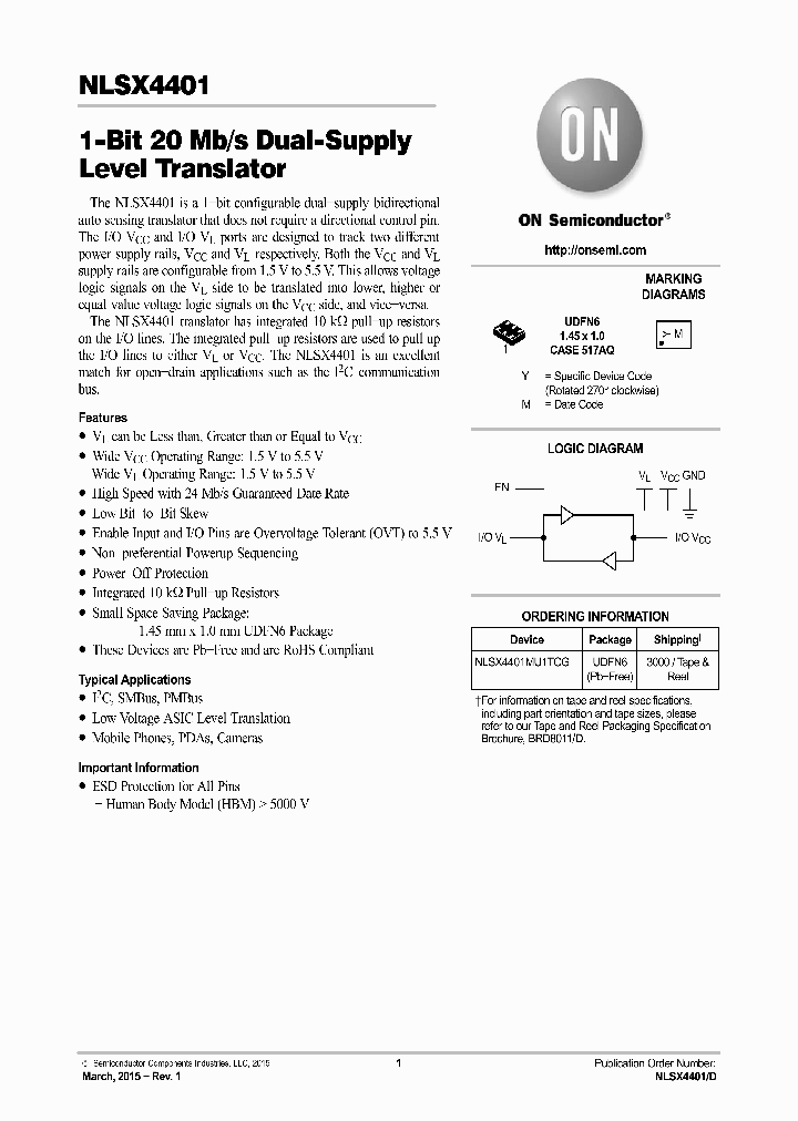 NLSX4401MU1TCG_9001477.PDF Datasheet