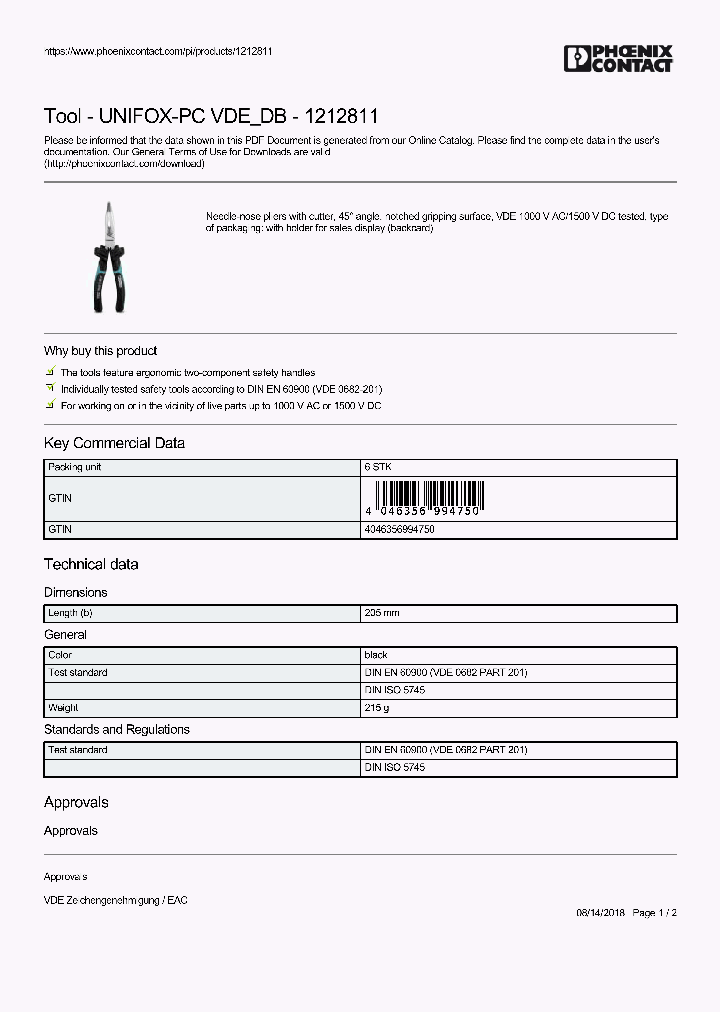 UNIFOX-PC-VDE-DB_9002003.PDF Datasheet