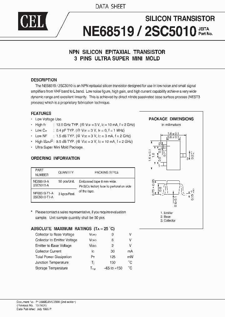 2SC5010_9003919.PDF Datasheet