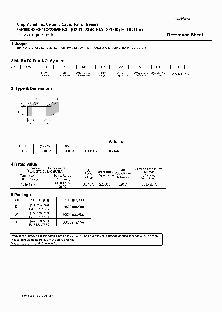 GRM033R61C223ME84_9006589.PDF Datasheet