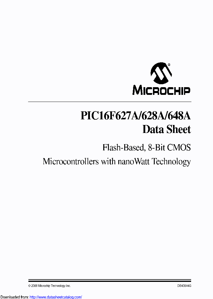 PIC16F648A-ISOC06_9007772.PDF Datasheet