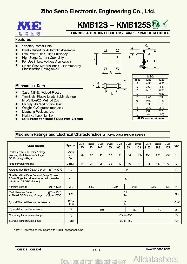 KMB115S_9008693.PDF Datasheet