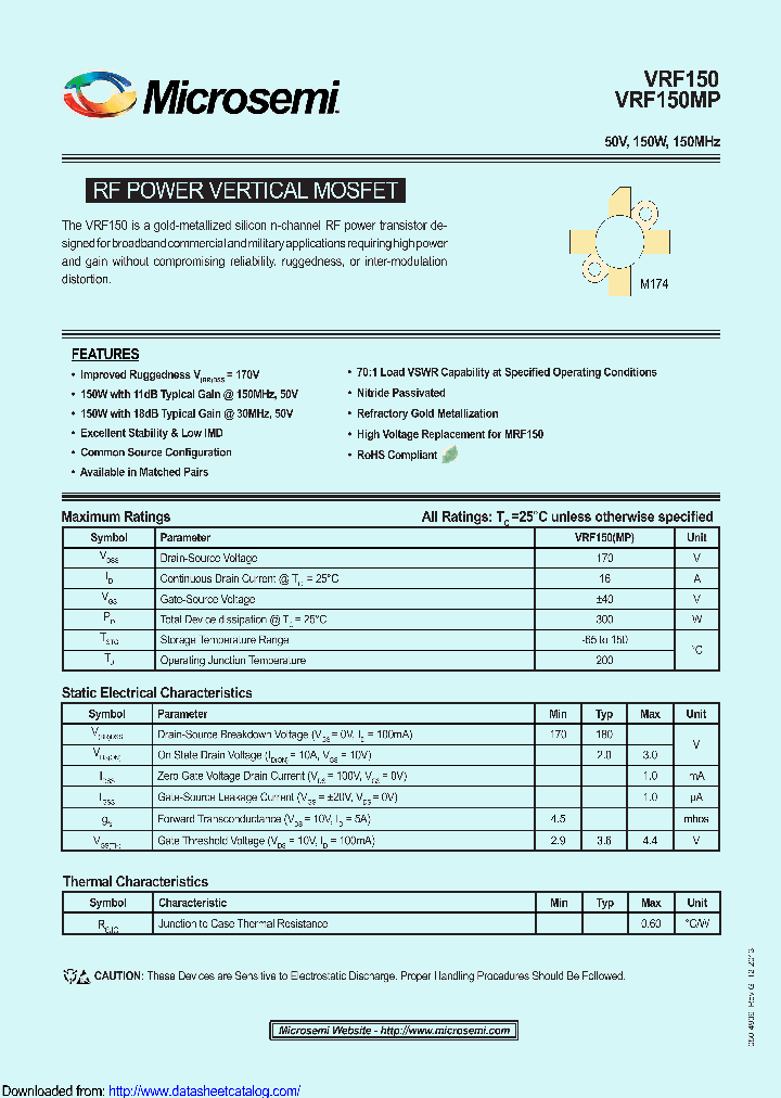 VRF150MP_9011182.PDF Datasheet
