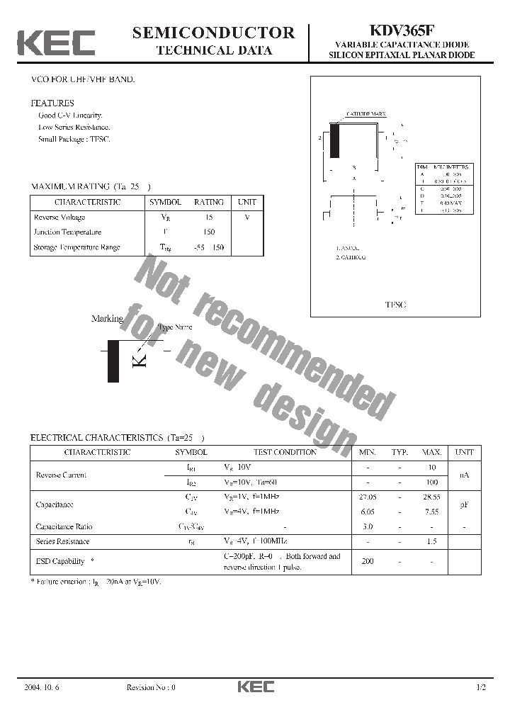 KDV365F-15_9011774.PDF Datasheet