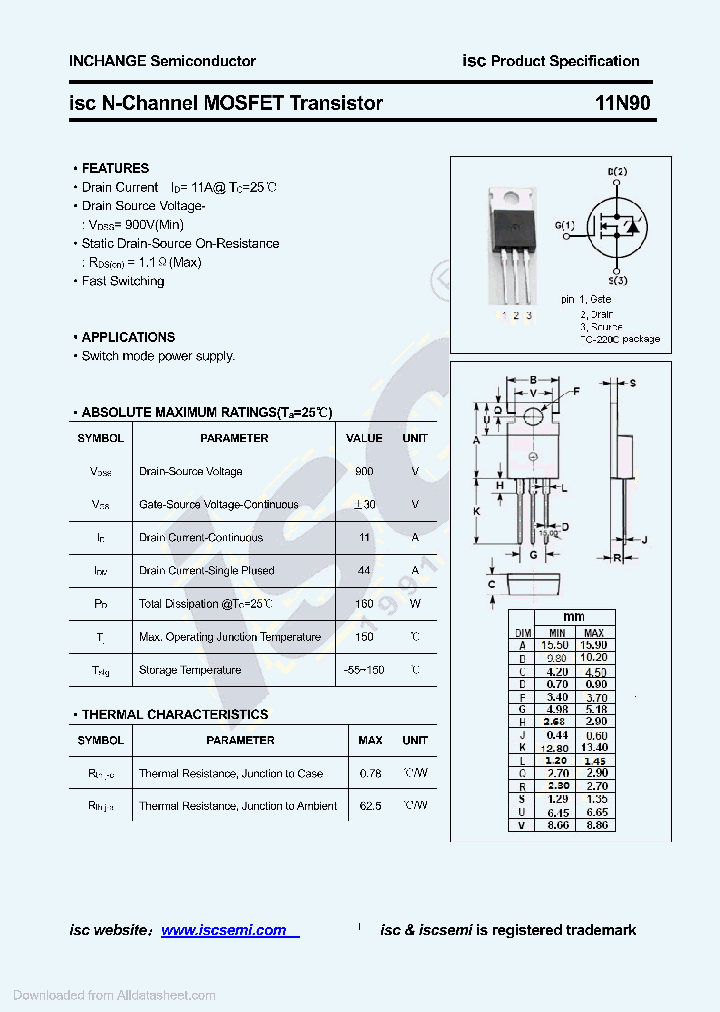 11N90-220_9012111.PDF Datasheet