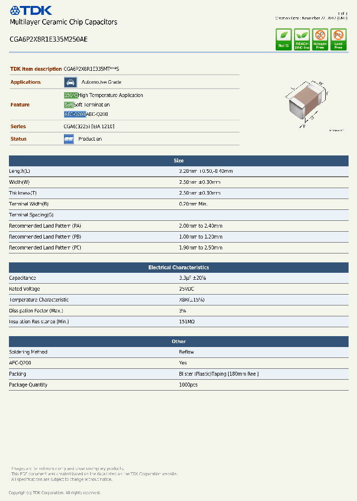 CGA6P2X8R1E335M250AE_9012837.PDF Datasheet